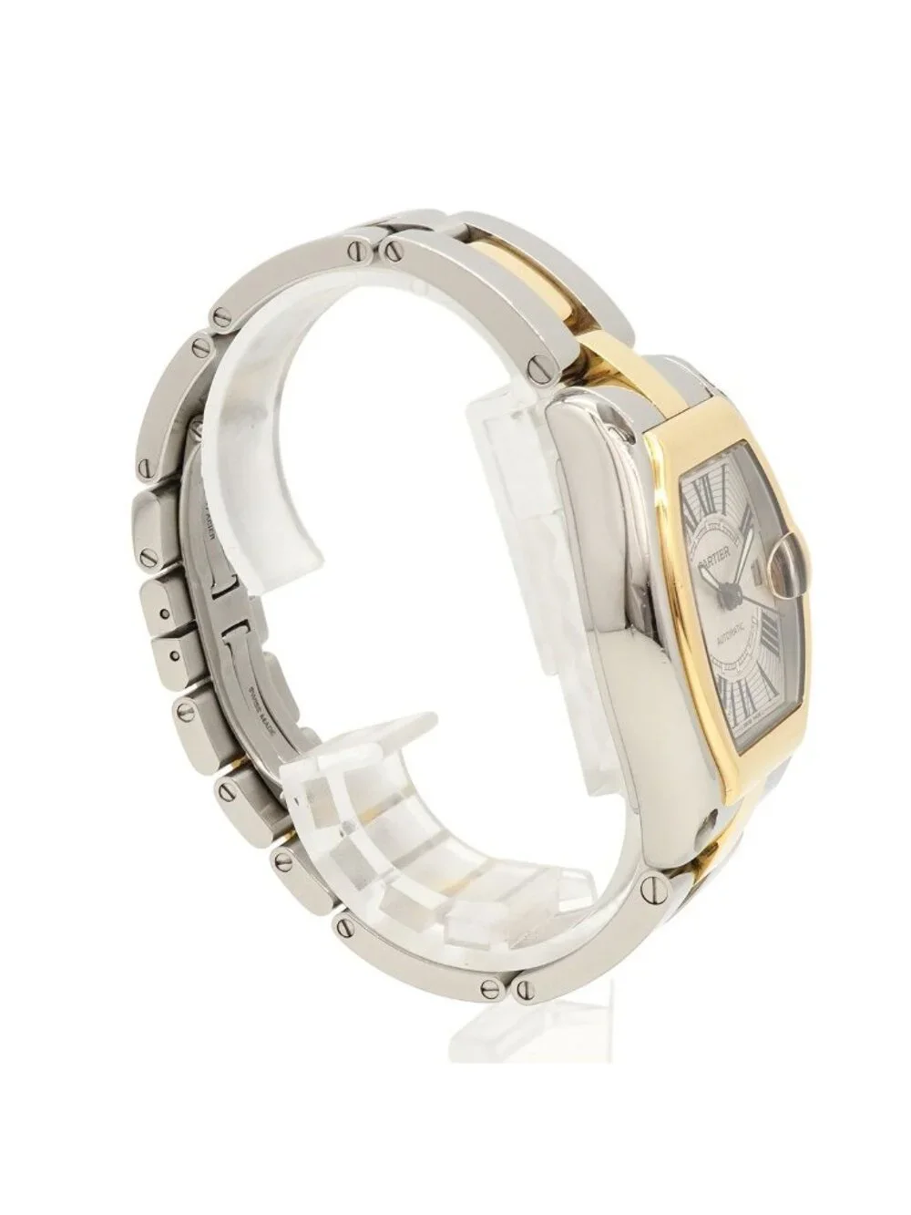 Cartier Roadster LM Silver Dial Watch